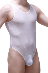 Bodythong Liry Net Weiß